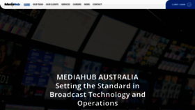 What Mediahubaustralia.com.au website looked like in 2018 (5 years ago)
