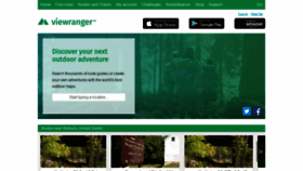 What My.viewranger.com website looked like in 2018 (5 years ago)