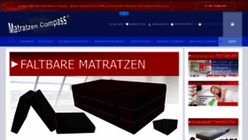 What Matratzen-compass.eu website looked like in 2018 (5 years ago)