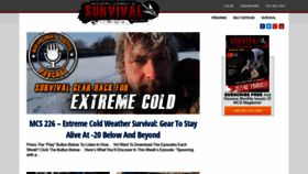What Moderncombatandsurvival.com website looked like in 2018 (5 years ago)