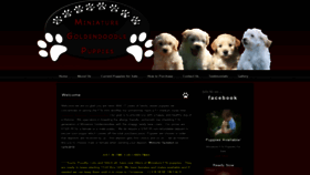 What Miniaturegoldendoodlepuppiesforsale.com website looked like in 2019 (5 years ago)