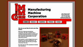 What Mfgmachine.com website looked like in 2019 (5 years ago)