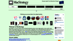 What Macstrategy.com website looked like in 2019 (5 years ago)