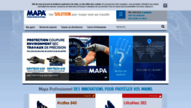 What Mapa-pro.fr website looked like in 2019 (5 years ago)