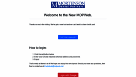 What Mdpweb.net website looked like in 2019 (5 years ago)