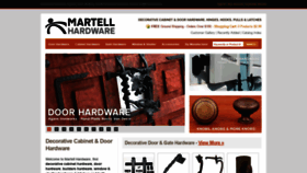 What Martellhardware.com website looked like in 2019 (5 years ago)
