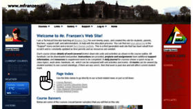 What Mfranzen.ca website looked like in 2019 (5 years ago)