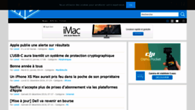 What Macbidouille.com website looked like in 2019 (5 years ago)