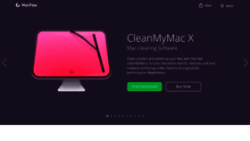 What Macpaw.com website looked like in 2019 (5 years ago)