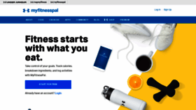 What Myfitnesspal.de website looked like in 2019 (5 years ago)