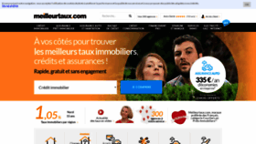 What Meilleurtaux.com website looked like in 2019 (5 years ago)