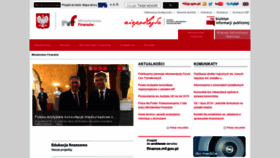 What Mf.gov.pl website looked like in 2019 (5 years ago)
