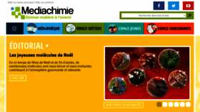 What Mediachimie.org website looked like in 2019 (5 years ago)
