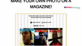 What Mypictureonmagazine.com website looked like in 2019 (5 years ago)