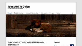 What Mon-ami-le-chien.com website looked like in 2019 (5 years ago)