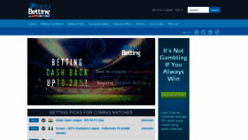 What Metabetting.com website looked like in 2019 (5 years ago)