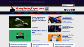 What Moneysavingexpert.com website looked like in 2019 (5 years ago)