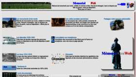 What Memorialgenweb.org website looked like in 2019 (5 years ago)