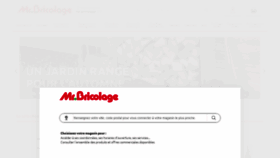 What Mr-bricolage.fr website looked like in 2019 (5 years ago)