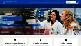 What Mskcc.org website looked like in 2019 (5 years ago)