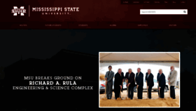 What Msstate.edu website looked like in 2019 (5 years ago)