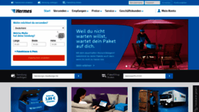 What Myhermes.de website looked like in 2019 (5 years ago)