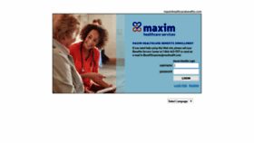 What Maximhealthcarebenefits.com website looked like in 2019 (5 years ago)