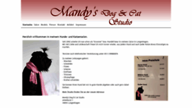 What Mandys-hundesalon.de website looked like in 2019 (5 years ago)