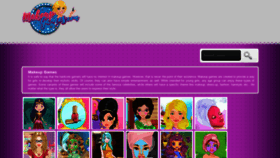 What Makeupgames.com website looked like in 2019 (5 years ago)
