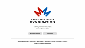 What Macquariemediasyndication.com.au website looked like in 2019 (5 years ago)
