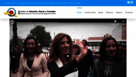 What Meducacionsantiago.gob.ar website looked like in 2019 (5 years ago)