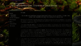 What Mycocharentes.fr website looked like in 2019 (5 years ago)