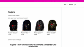 What Majana-fashion.de website looked like in 2019 (5 years ago)