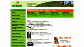 What Medicentro.net website looked like in 2019 (5 years ago)