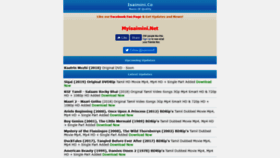 What Myisaimini.net website looked like in 2019 (5 years ago)