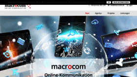 What Macrocom.de website looked like in 2019 (5 years ago)