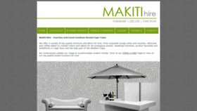 What Makitihire.co.za website looked like in 2019 (5 years ago)