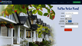 What Michiganhousinglocator.com website looked like in 2019 (5 years ago)