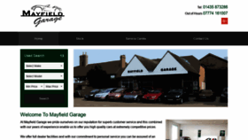 What Mayfieldgarage.co.uk website looked like in 2019 (5 years ago)