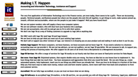 What Makingithappen.co.uk website looked like in 2019 (6 years ago)
