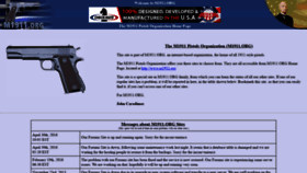 What M1911.net website looked like in 2019 (5 years ago)