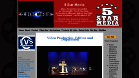 What My5starmedia.com website looked like in 2019 (5 years ago)