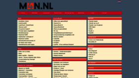 What M4n.nl website looked like in 2019 (5 years ago)