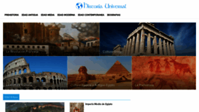 What Mihistoriauniversal.com website looked like in 2019 (5 years ago)