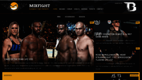 What Mixfight.nl website looked like in 2019 (5 years ago)