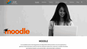 What Moodle.ec website looked like in 2019 (5 years ago)