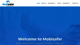 What Mobisafar.com website looked like in 2019 (5 years ago)
