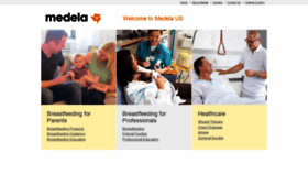 What Medela.com website looked like in 2019 (5 years ago)
