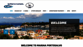 What Marinaischia.it website looked like in 2019 (5 years ago)