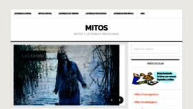 What Mitos-mexicanos.com website looked like in 2019 (5 years ago)